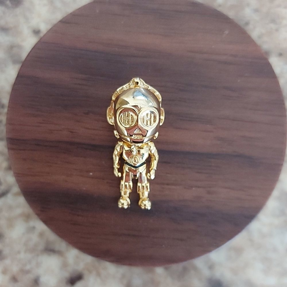 Gold C-3PO Star Wars Charm